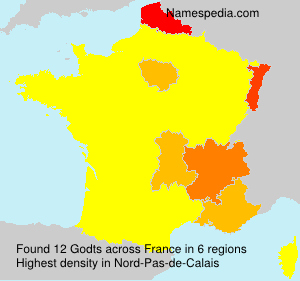 Surname Godts in France Surname Godts in France