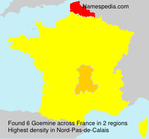 Surname Goemine in France Surname Goemine in France