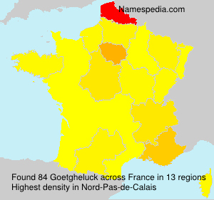 Surname Goetgheluck in France Surname Goetgheluck in France