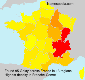 Surname Golay in France Surname Golay in France