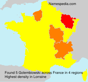 Surname Golembiowski in France Surname Golembiowski in France