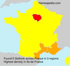 Surname Gollnick in France Surname Gollnick in France