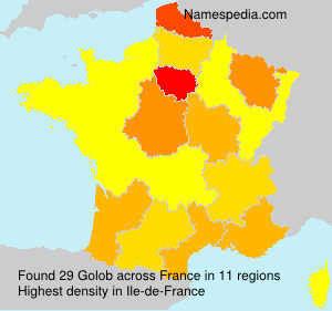 Surname Golob in France Surname Golob in France