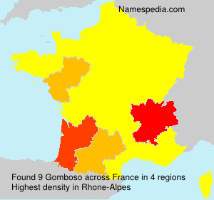 Surname Gomboso in France Surname Gomboso in France