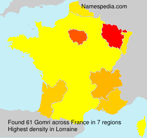 Surname Gomri in France Surname Gomri in France