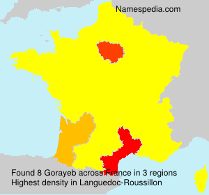 Surname Gorayeb in France Surname Gorayeb in France
