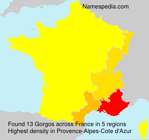 Surname Gorgos in France Surname Gorgos in France