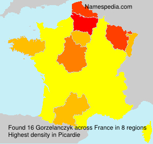 Surname Gorzelanczyk in France Surname Gorzelanczyk in France