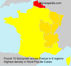 Surname Gorzynski in France Surname Gorzynski in France