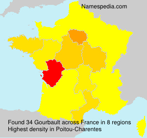 Surname Gourbault in France Surname Gourbault in France