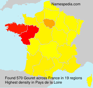 Surname Gouret in France Surname Gouret in France