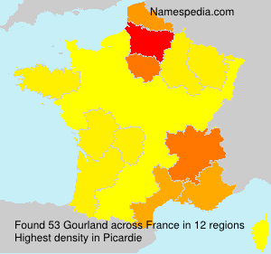 Surname Gourland in France Surname Gourland in France