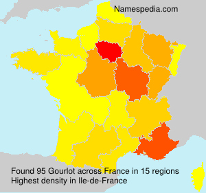 Surname Gourlot in France Surname Gourlot in France