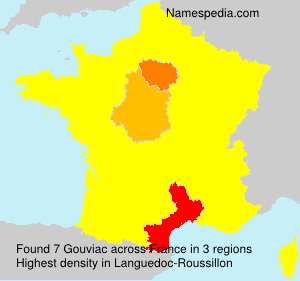 Surname Gouviac in France Surname Gouviac in France