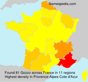 Surname Gozzo in France Surname Gozzo in France