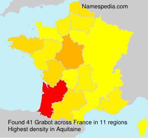 Surname Grabot in France Surname Grabot in France