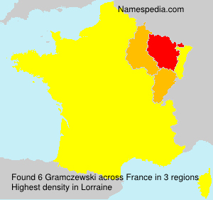 Surname Gramczewski in France Surname Gramczewski in France