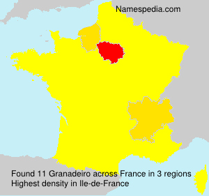 Surname Granadeiro in France Surname Granadeiro in France