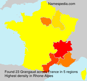 Surname Grangaud in France Surname Grangaud in France