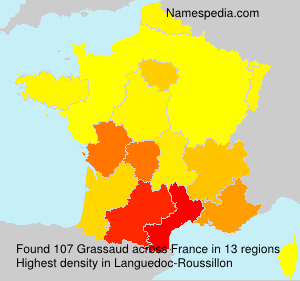 Surname Grassaud in France Surname Grassaud in France