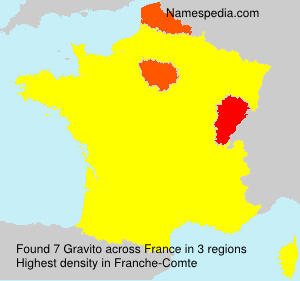 Surname Gravito in France Surname Gravito in France