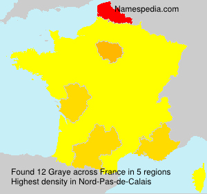 Surname Graye in France Surname Graye in France