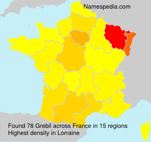 Surname Grebil in France Surname Grebil in France