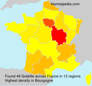 Surname Grebille in France Surname Grebille in France