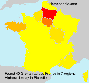 Surname Grehan in France Surname Grehan in France