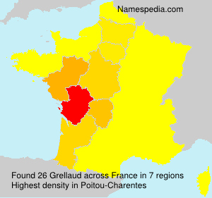 Surname Grellaud in France Surname Grellaud in France