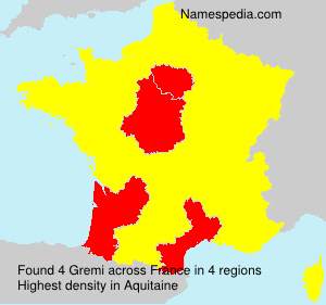 Surname Gremi in France