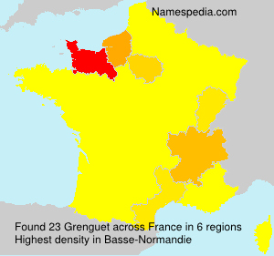 Surname Grenguet in France Surname Grenguet in France