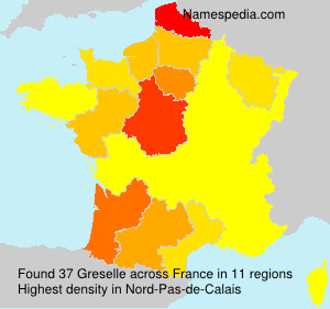 Surname Greselle in France Surname Greselle in France