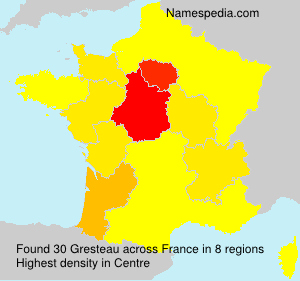 Surname Gresteau in France Surname Gresteau in France