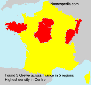 Surname Grewe in France Surname Grewe in France