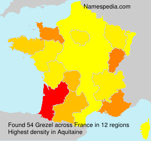 Surname Grezel in France Surname Grezel in France