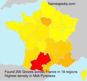 Surname Grezes in France Surname Grezes in France