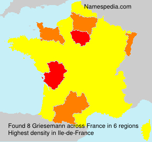 Surname Griesemann in France Surname Griesemann in France