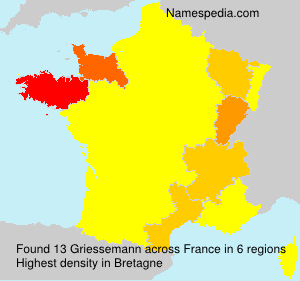 Surname Griessemann in France Surname Griessemann in France