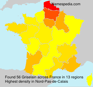 Surname Griselain in France Surname Griselain in France