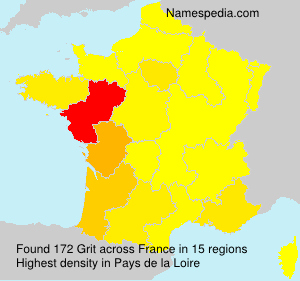 Surname Grit in France Surname Grit in France