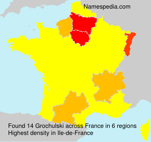 Surname Grochulski in France Surname Grochulski in France