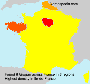 Surname Grogan in France Surname Grogan in France