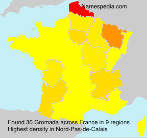 Surname Gromada in France Surname Gromada in France