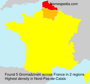 Surname Gromadzinski in France Surname Gromadzinski in France