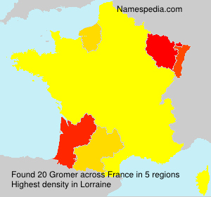 Surname Gromer in France Surname Gromer in France