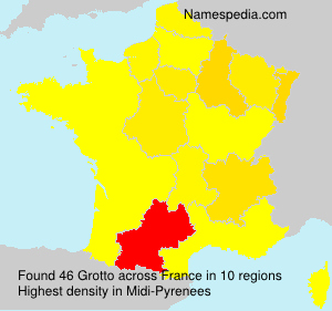 Surname Grotto in France Surname Grotto in France