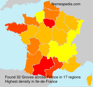 Surname Groves in France Surname Groves in France