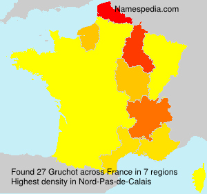 Surname Gruchot in France Surname Gruchot in France