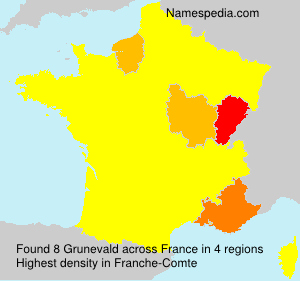 Surname Grunevald in France Surname Grunevald in France